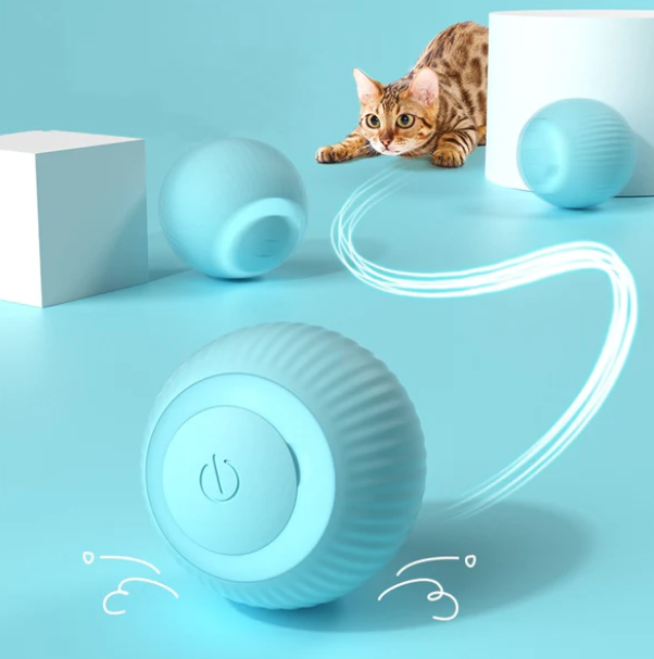 automatischer 360-Grad-Rollball für Katzen